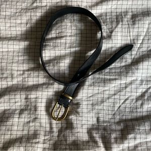 Auxiliary leather belt